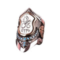 Handcrafted 925 Sterling Silver Archery Ring - Ottoman Men's Thumb Ring with Arrow Throwing Design (Customizable)