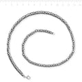 Men's Silver Byzantine Necklace - Handmade Byzantine Chain