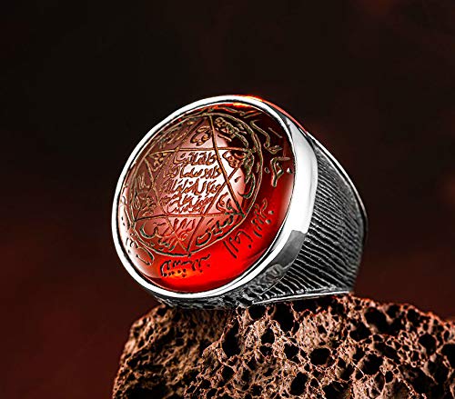 KAMBO Star of David Ring, David Ring, Solomon Ring, 925 Sterling Silver Men's Ring, Natural Organic Ring, FREE EXPRESS SHIPPING — 2