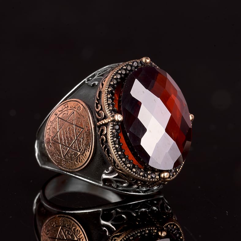 Star of David Ring, 925 Sterling Silver — 6
