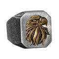 925 Sterling Silver Men's Ring - Ring - Handmade Ring (Eagle)