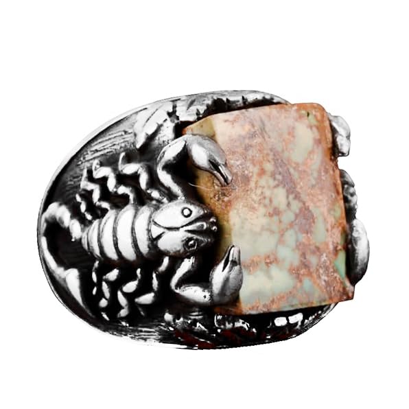 Natural Arizona Turquoise Stone Ring (Model-13)