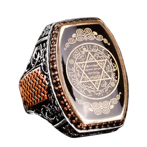 Star of David Ring - 925 Sterling Silver Men's Ring