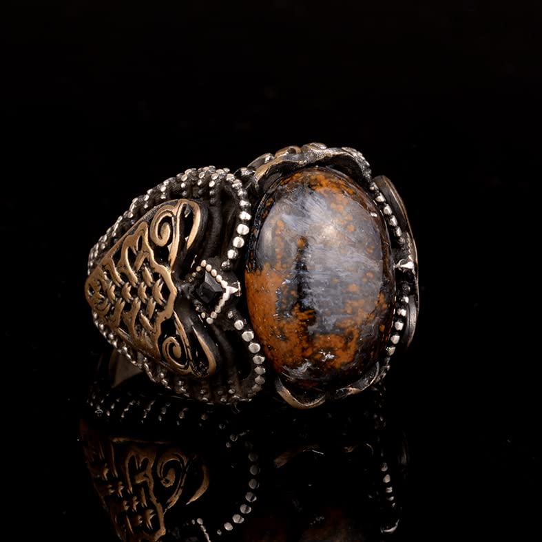 Green Turquoise Stone Ring (Model-2) — 3