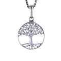 925 Sterling Silver Tree of Life Pendant - Handcrafted Symbol of Growth and Connection