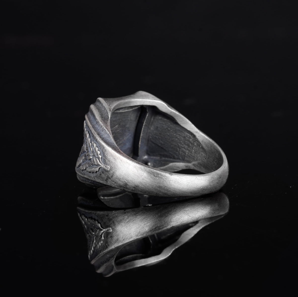 KAMBO Dragon Designed 925 Sterling Silver Men's Ring – Handmade Vintage Style Legendary Ring — 7