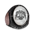 925 Sterling Silver Men's Ring - Star of David Jewelry