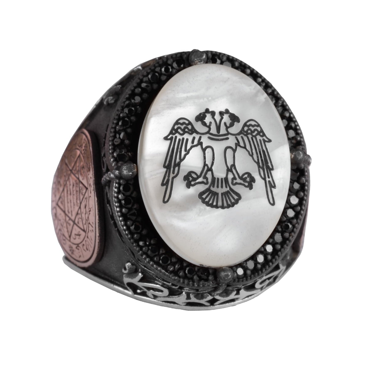 925 Sterling Silver Men's Ring - Star of David Jewelry