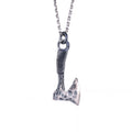 925 Sterling Silver Ax Necklace