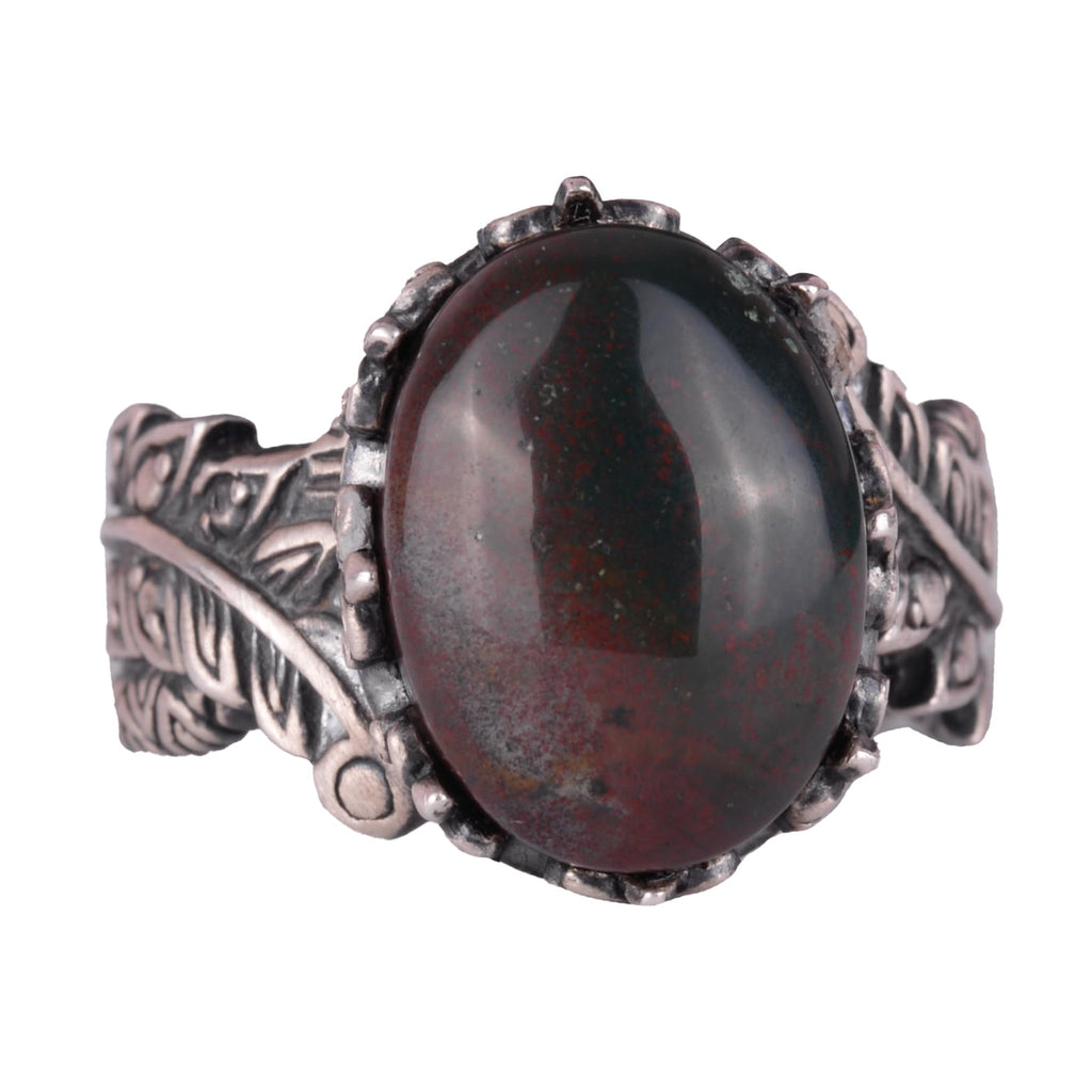 Vintage Bohemian Design Silver Women's Ring (Model-2)
