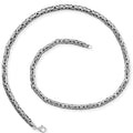925 Sterling Silver Men's Chain