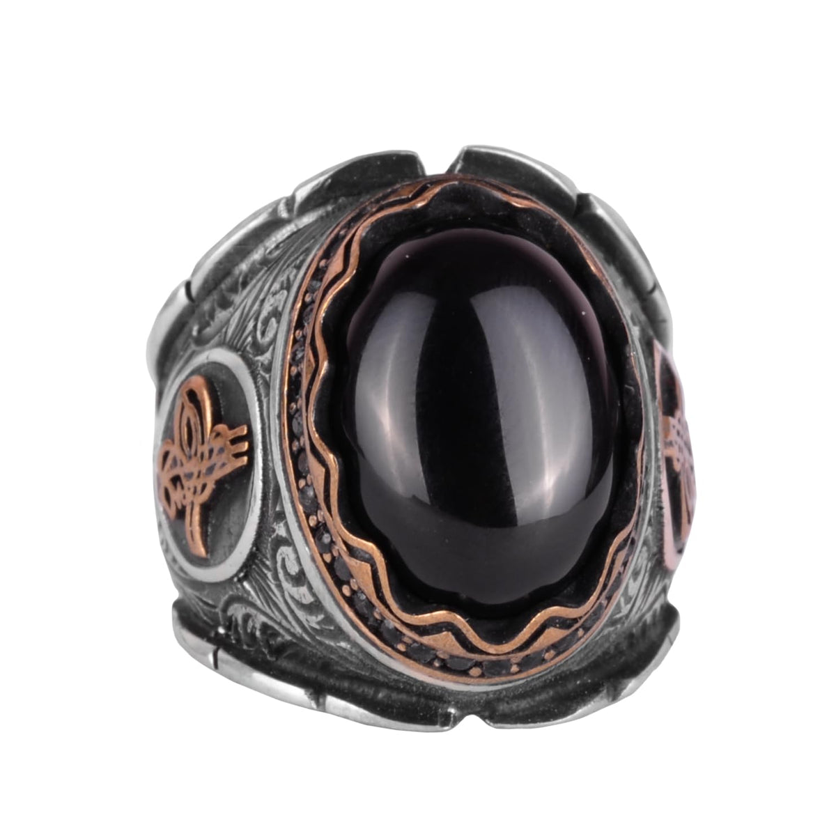 Natural Onyx Stone Ring