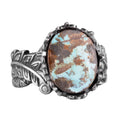 Natural Arizona Turquoise Stone Ring - 925 Sterling Silver Minimalist Handmade Ring