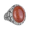 Luxury 925 Sterling Silver Sunstone Ring - Various Collection