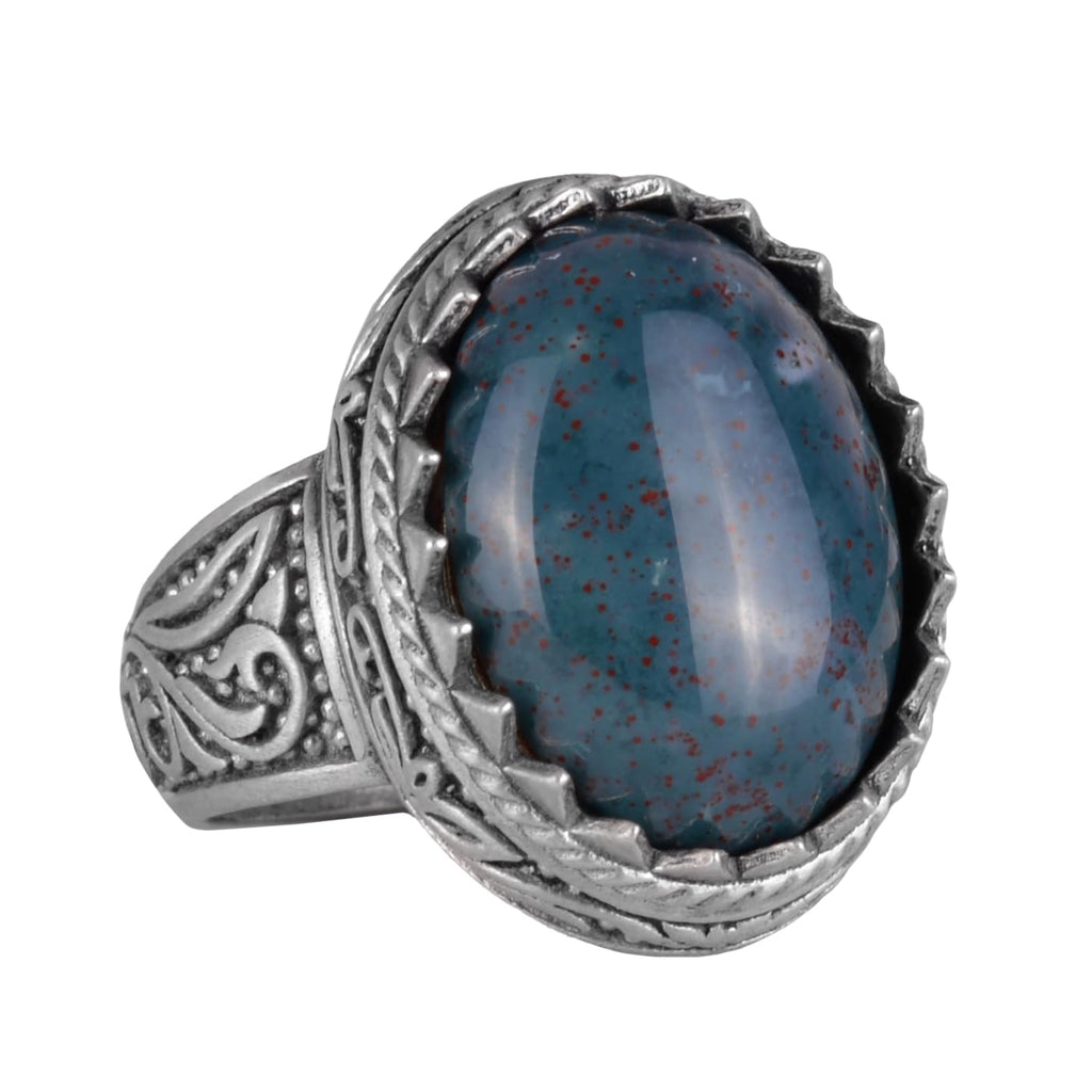Natural Stone Ring - 925 Sterling Silver Ring (Model-3)