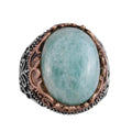 Natural Stone Handmade Ring - 925 Sterling Silver Ring