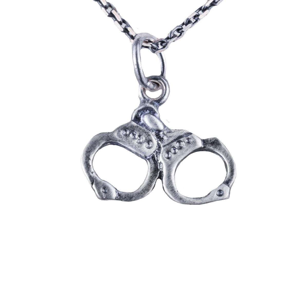 925 Sterling Silver Cuff Pendant - Handmade Symbol of Strength and Independence