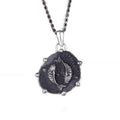 925 Sterling Silver Design Pendant - Zodiac Sign Necklace - Handcrafted Necklace (Pisces)