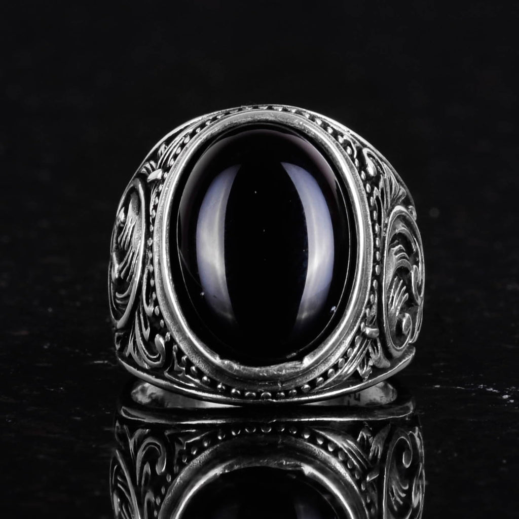 Natural Onyx Stone Ring (Model-4) — 4