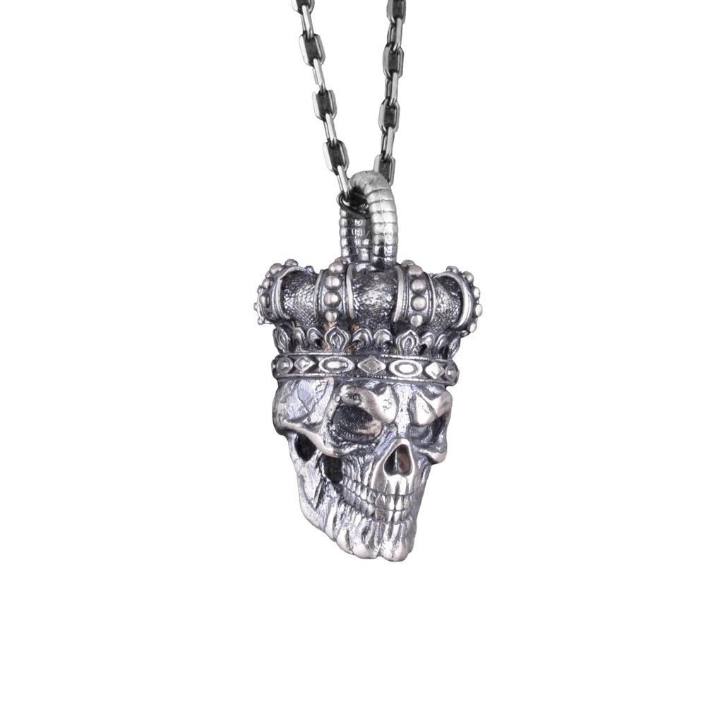 Gothic Necklace - 925 Sterling Silver Men's Necklace - Handcrafted Necklace