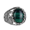 Malachite Stone Ring