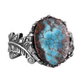 Natural Arizona Turquoise Stone Ring, 925 Sterling Silver Ring, Minimalist Handmade Ring (Model-2)