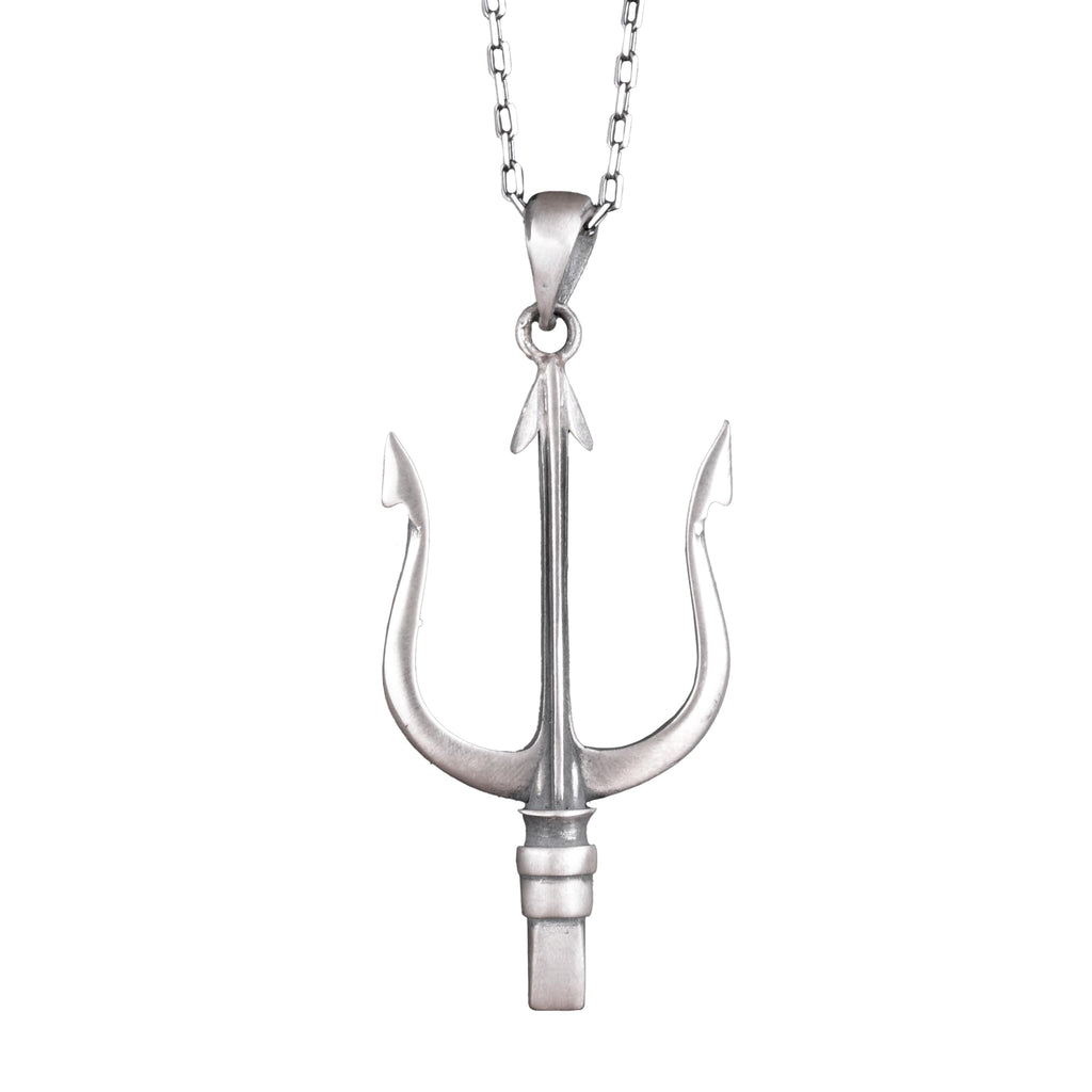 925 Sterling Silver Necklace - Warrior Necklace - Three Teeth Necklace - Greek Mythology Necklace