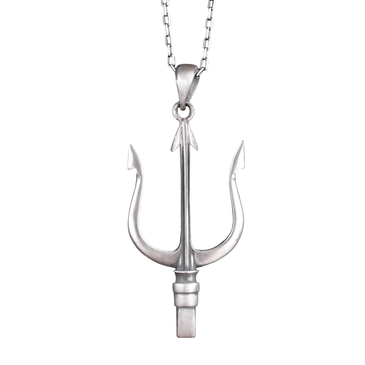925 Sterling Silver Necklace - Warrior Necklace - Three Teeth Necklace - Greek Mythology Necklace