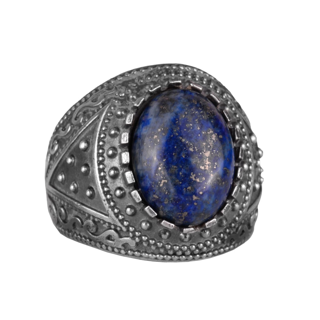 Natural Lapis Lazuli Stone Ring