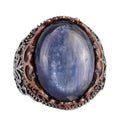 Natural Stone Handmade Ring - 925 Sterling Silver Ring (Kyanite)