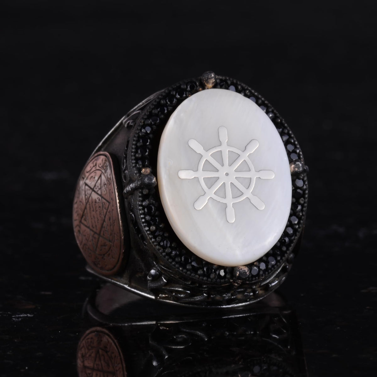 925 Sterling Silver Handmade Ring - Star of David — 5