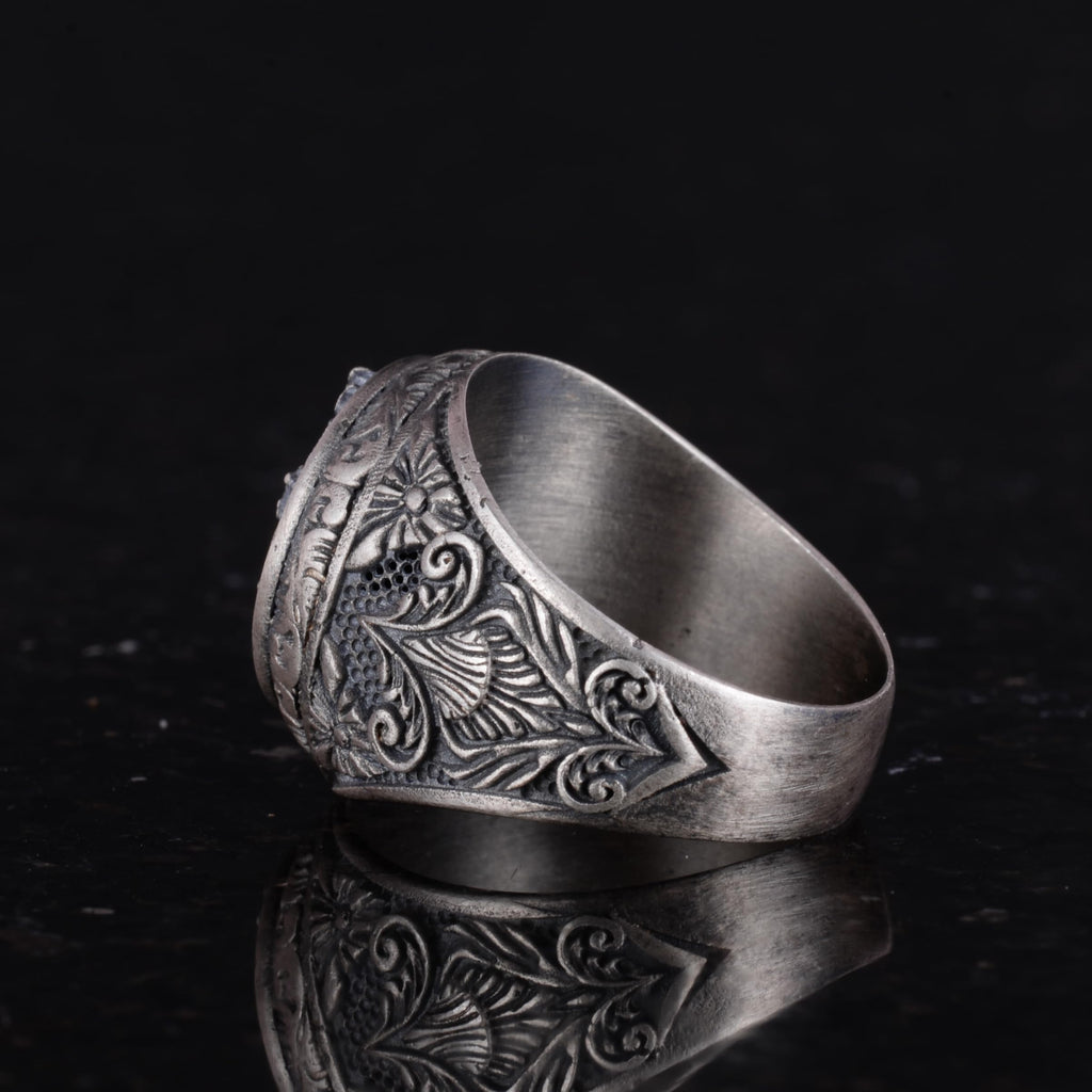 Spartan Ring - 925 Sterling Silver Ring - Warrior Ring — 7
