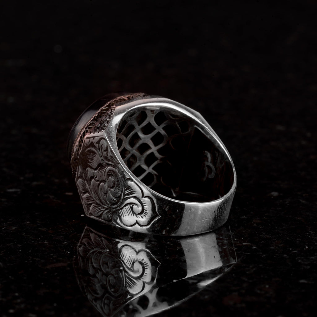 925 Sterling Silver Star of David Ring — 6