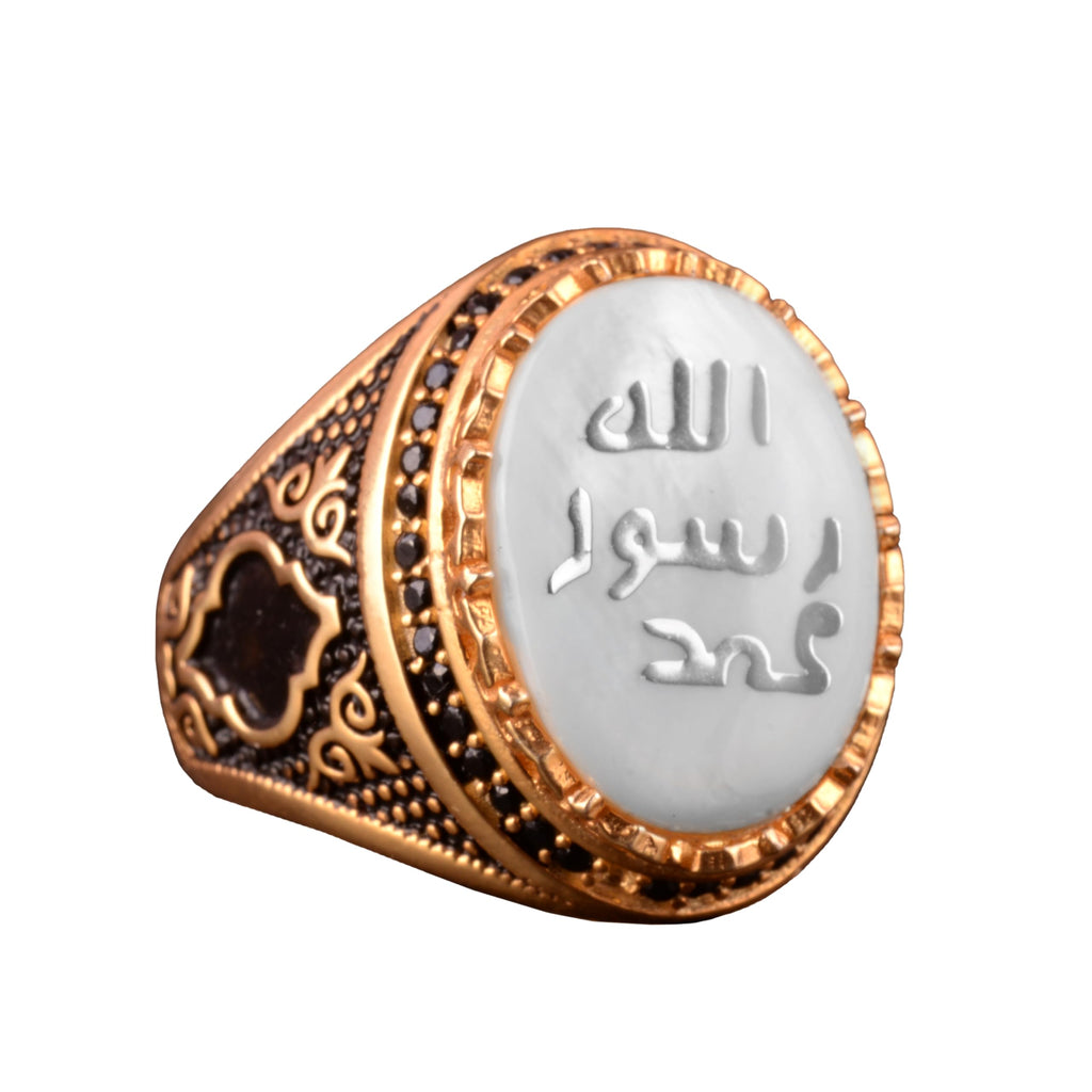 925 Sterling Silver Ring – Symbol Ring – Men's Ring (Line Art)
