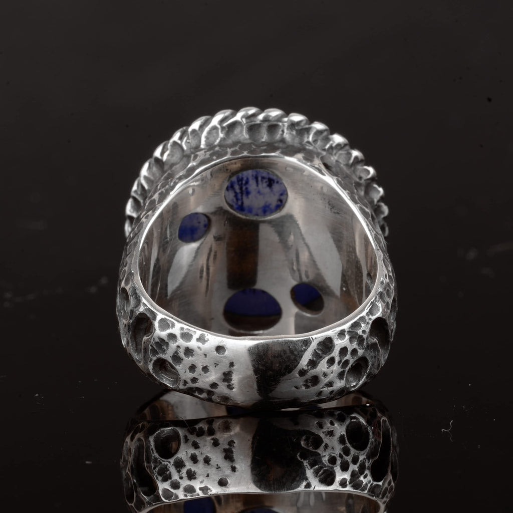 925 Sterling Silver Ring with Natural Druzy Quartz Stone (Model-2) — 8