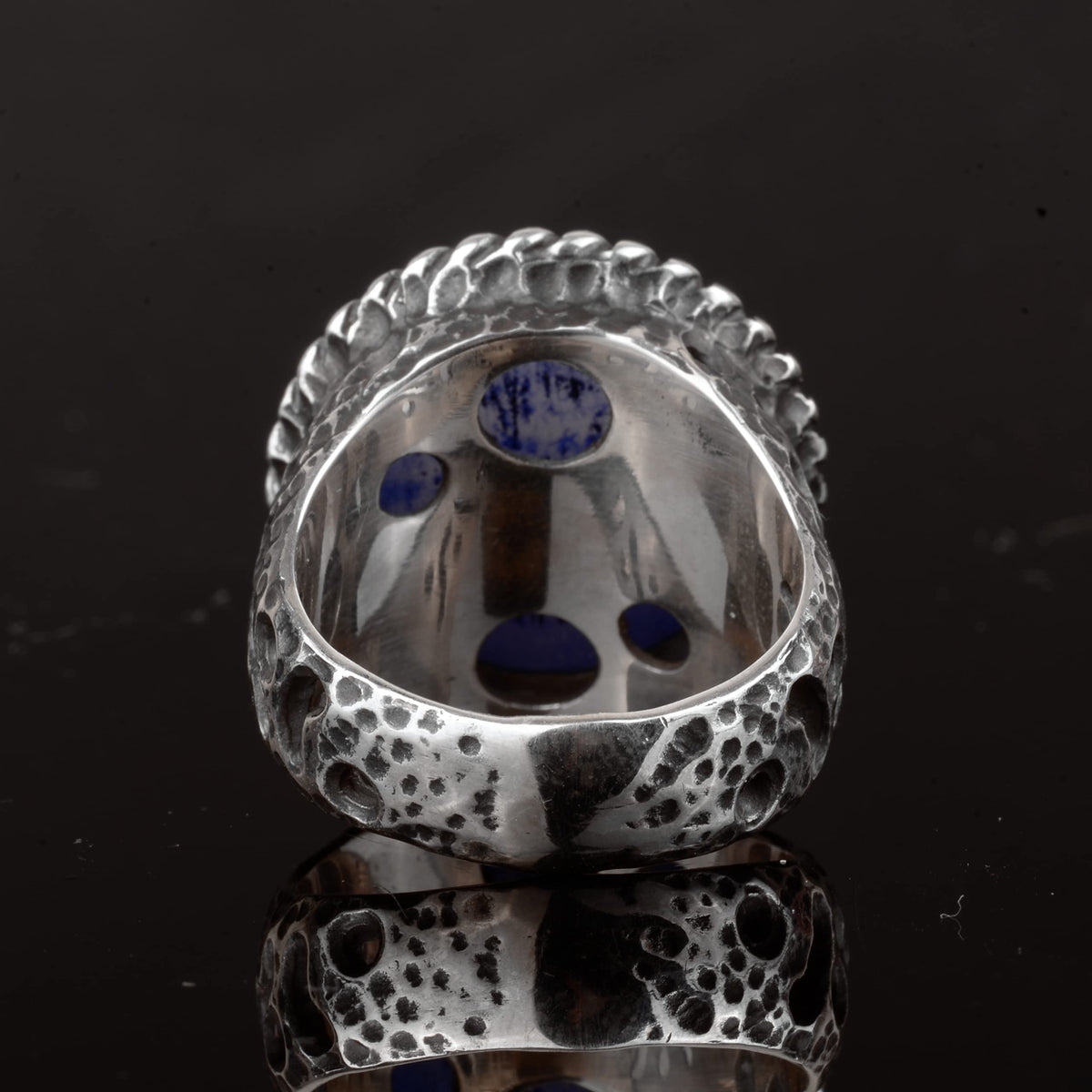 925 Sterling Silver Ring with Natural Druzy Quartz Stone (Model-2) — 8