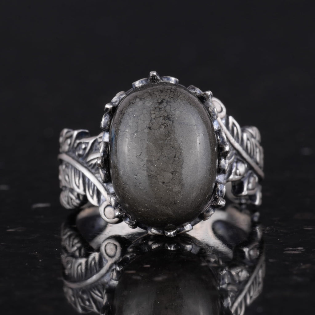 Vintage Bohemian Design Silver Women's Ring — 4