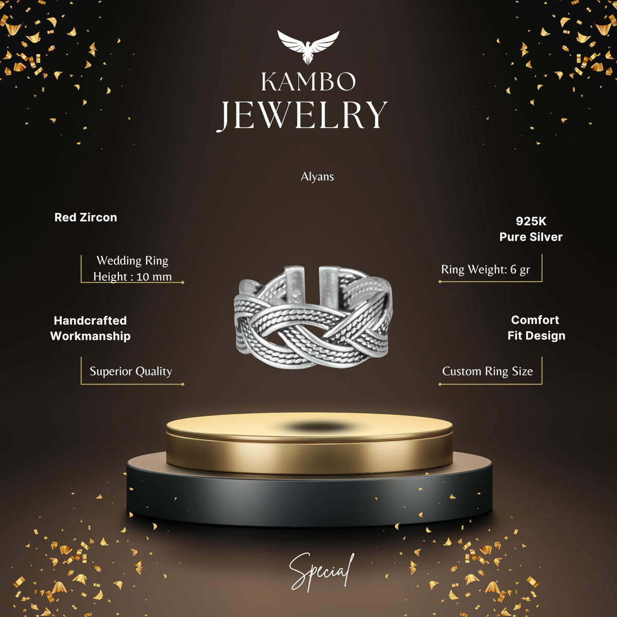 KAMBO Wedding Ring — 5