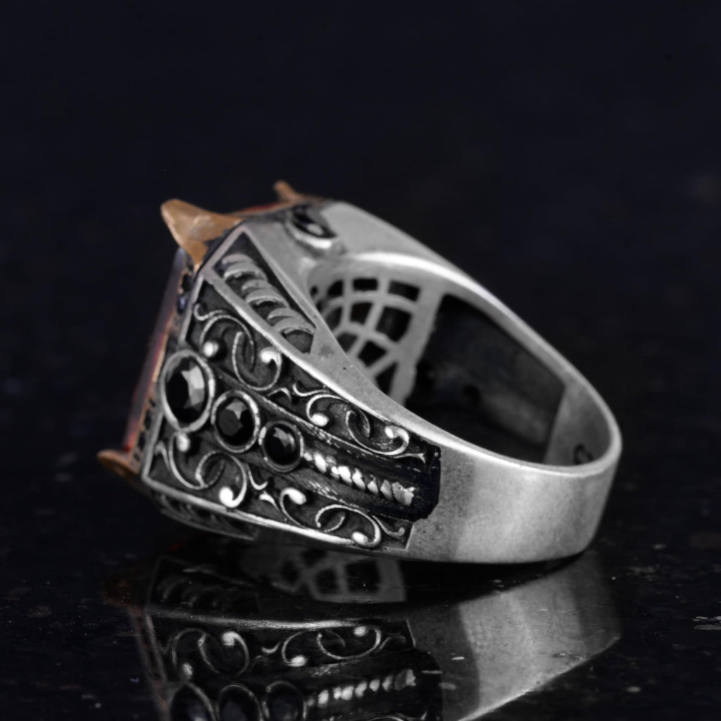 925 Sterling Silver Ring - Handmade Ring (Sultanite Stone) — 7