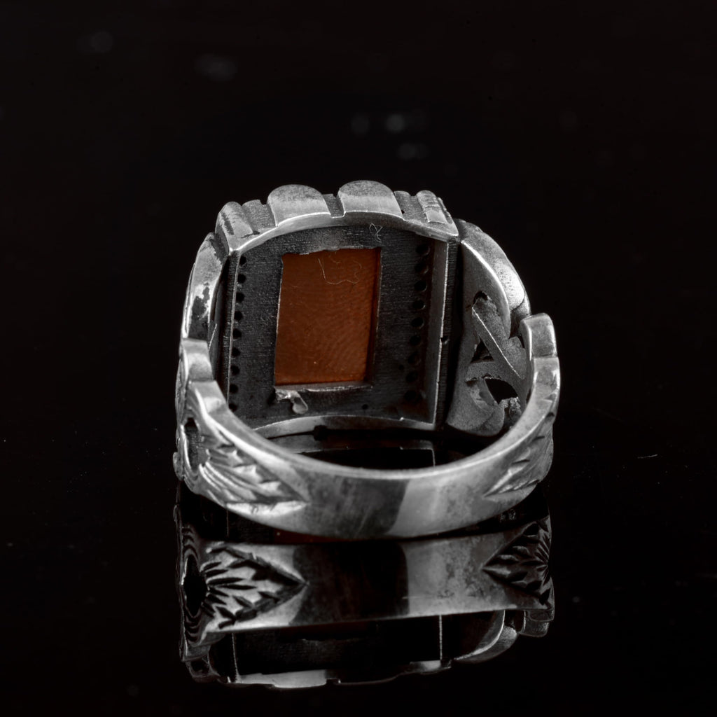Personalized Men's Ring, 925 Sterling Silver Ring, Custom Design Ring — 7