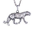 925 Sterling Silver Tiger Necklace