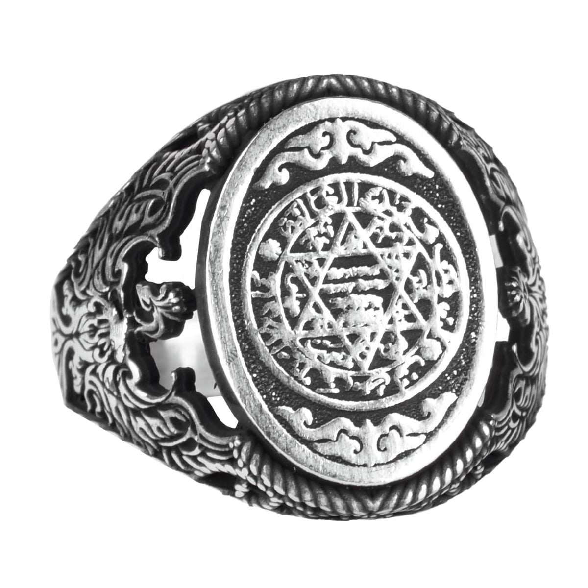 Phoenix Silver Ring