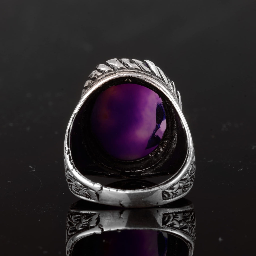 Natural Druzy Crystal Quartz Gemstone Ring — 8