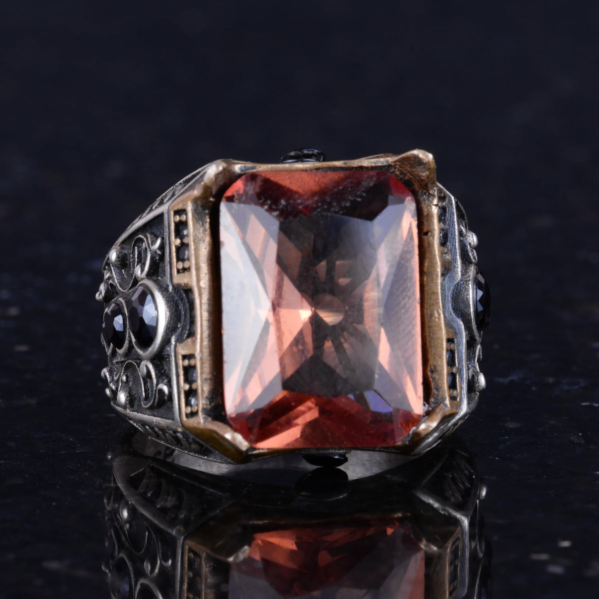 925 Sterling Silver Ring - Handmade Ring (Sultanite Stone) — 5