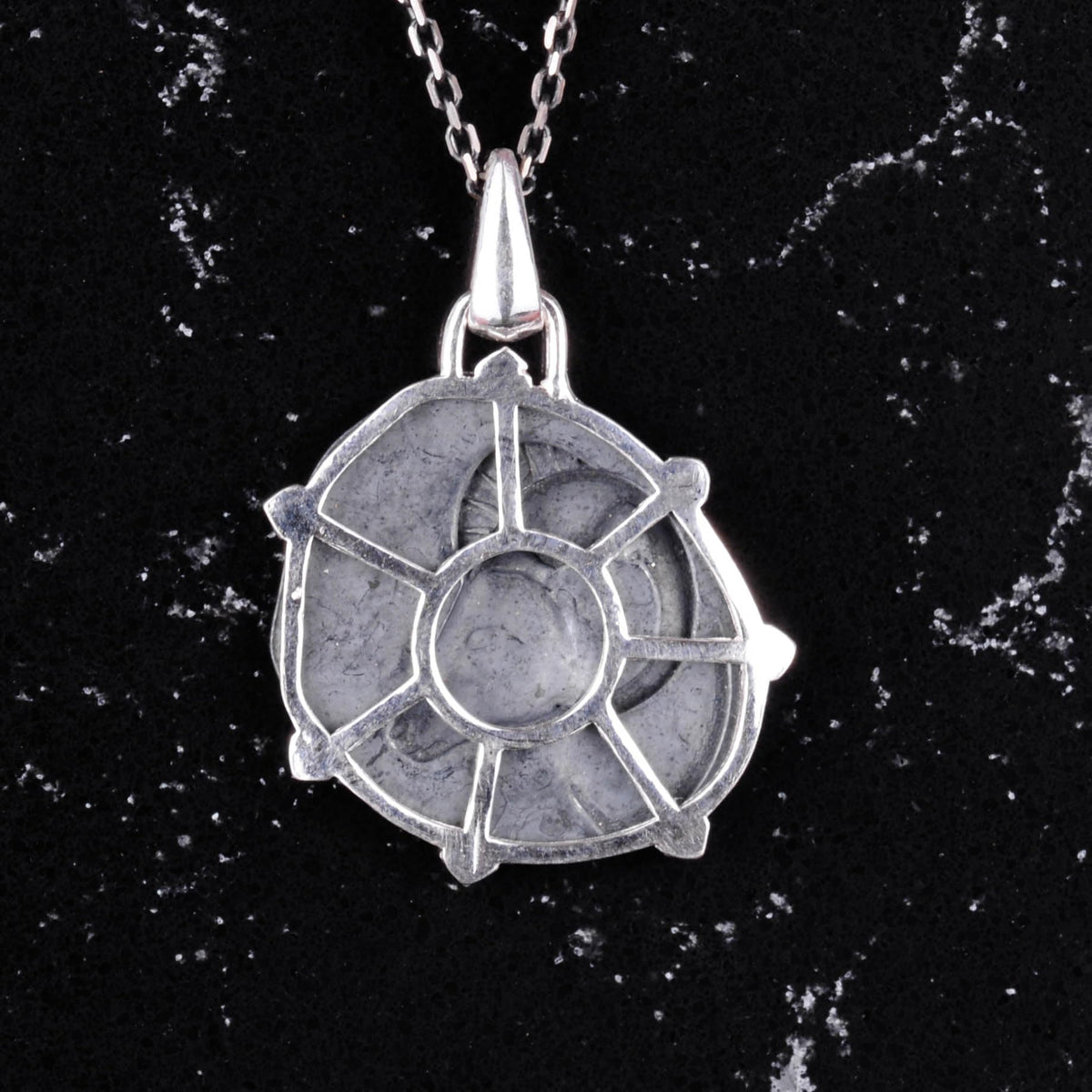 925 Sterling Silver Design Pendant - Handmade Necklace (Aries) — 5