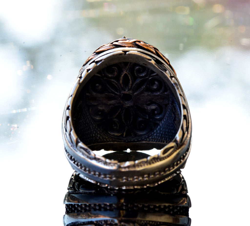 Wolf Ring, Wildlife, Handmade Ring, Silver Ring — 8