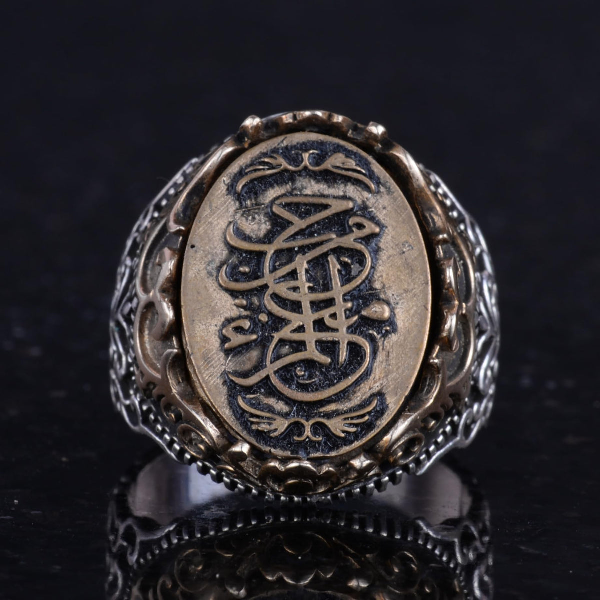 Handmade Silver Ring - Symbol of Love and Connection — 4