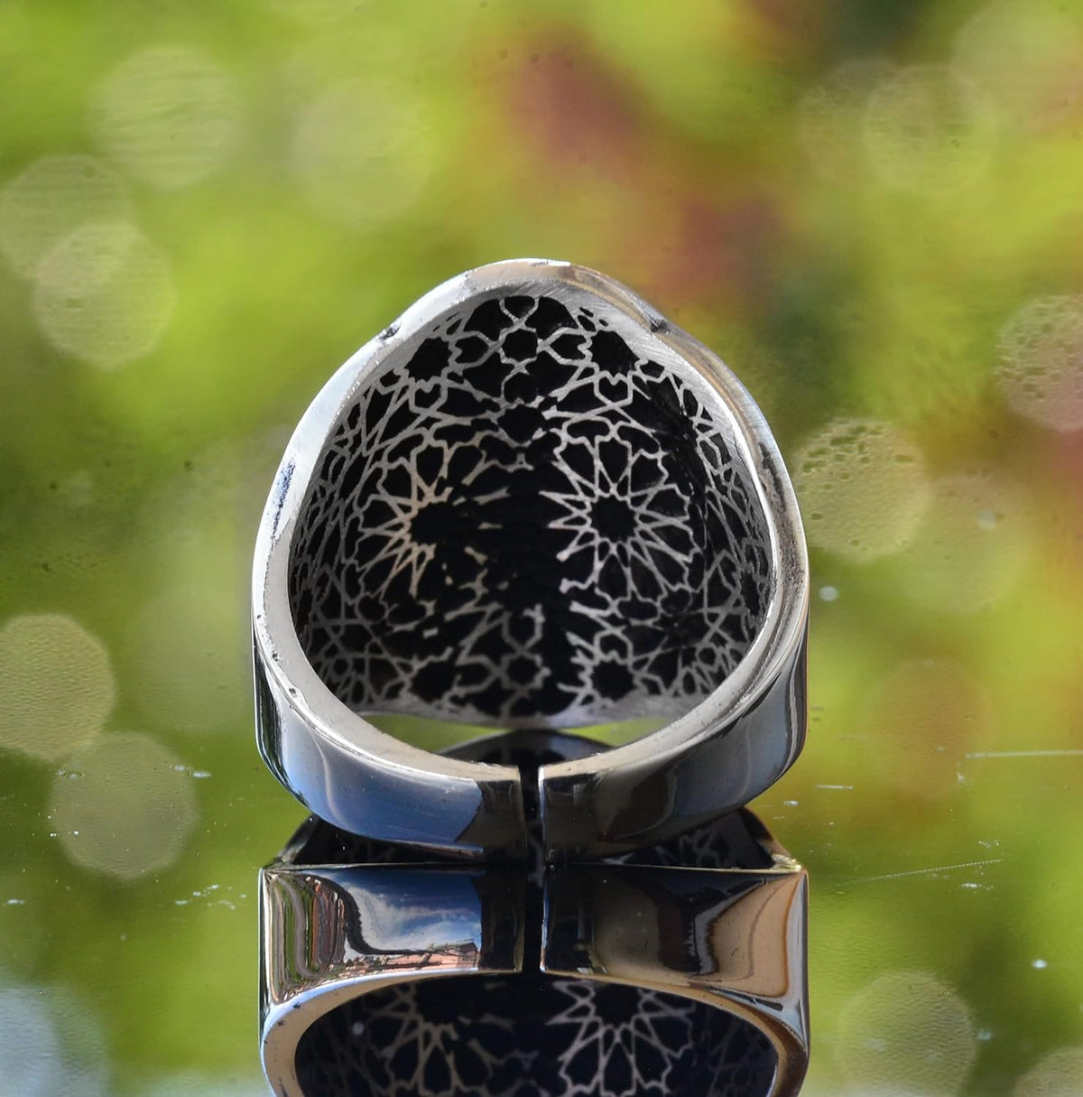 Men's Adjustable 925 Sterling Silver Crown Ring - Royal Ring — 5