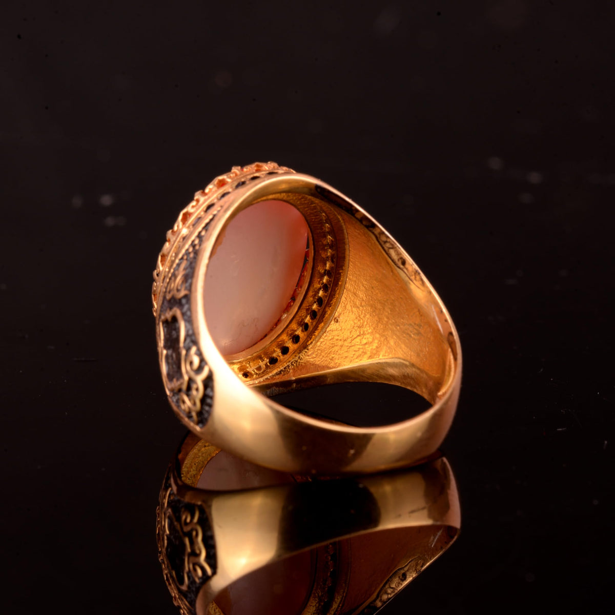 925 Sterling Silver Ring - Symbolic Ring - Men's Ring (Star and Crescent) — 6
