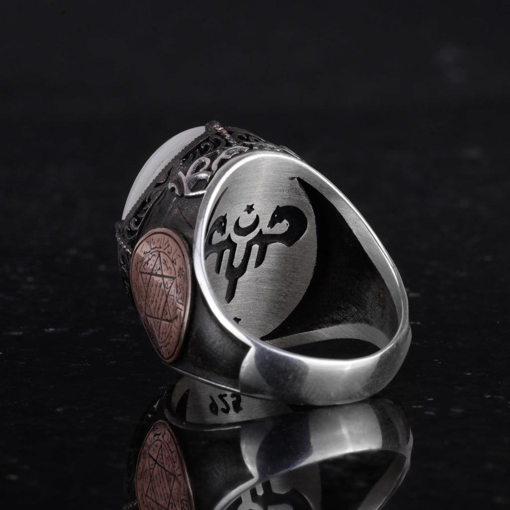 925 Sterling Silver Men's Ring - Star of David (Model-2) — 7